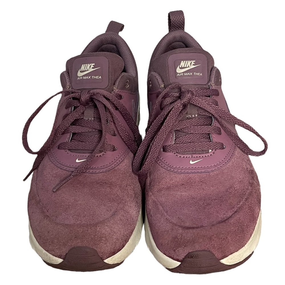 NIKE AIR MAX THEA | Purple Suede with Snake Print | Size 9